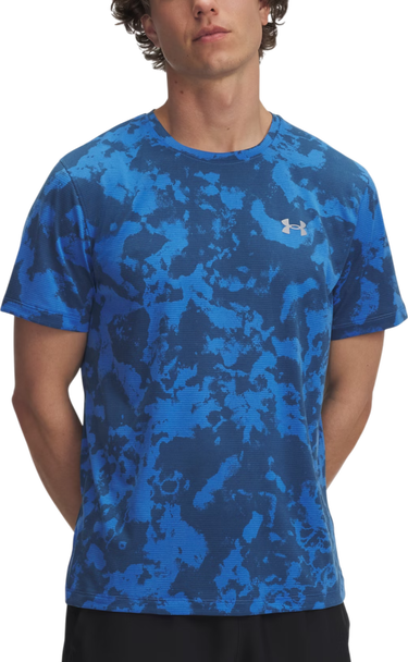 Tričko Under Armour Under Armour UA Launch Printed Short Sleeve T-Shirt Modrá | 6006110-402, 0