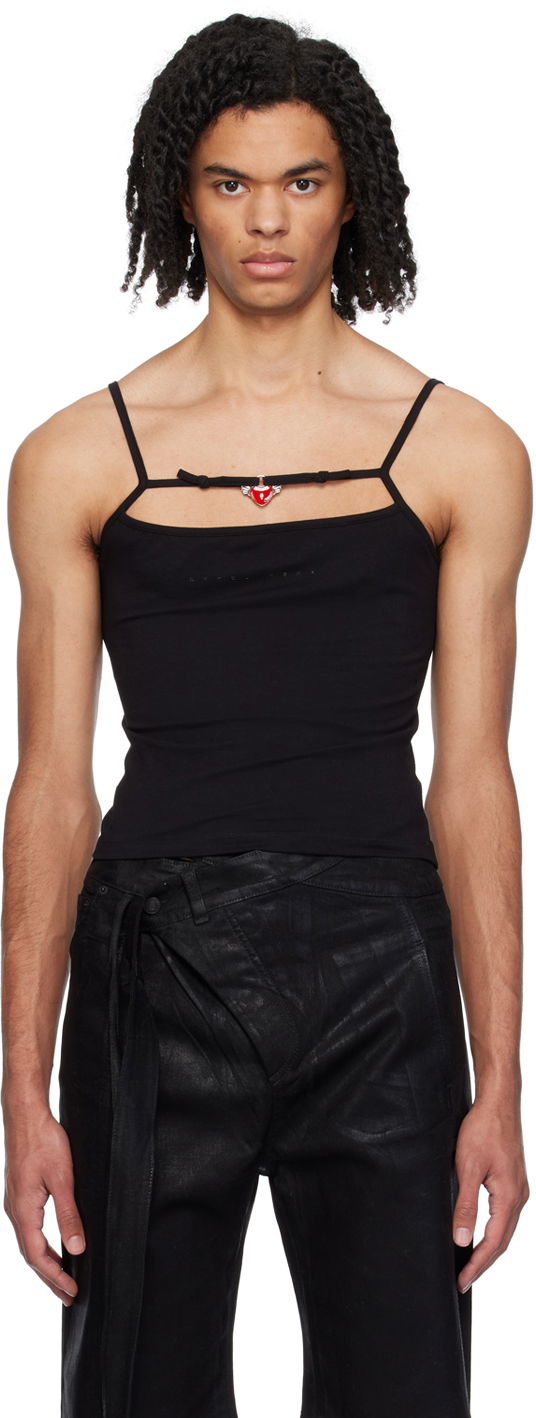 Tielko Ottolinger Ottolinger Charmed Tank Top Čierna | 1503801, 0
