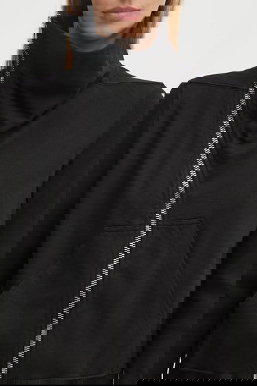 Mikina Rick Owens Rick Owens DRKSHDW Mountain Zip-Up Hoodie Čierna | DS02E7239.RIG, 3