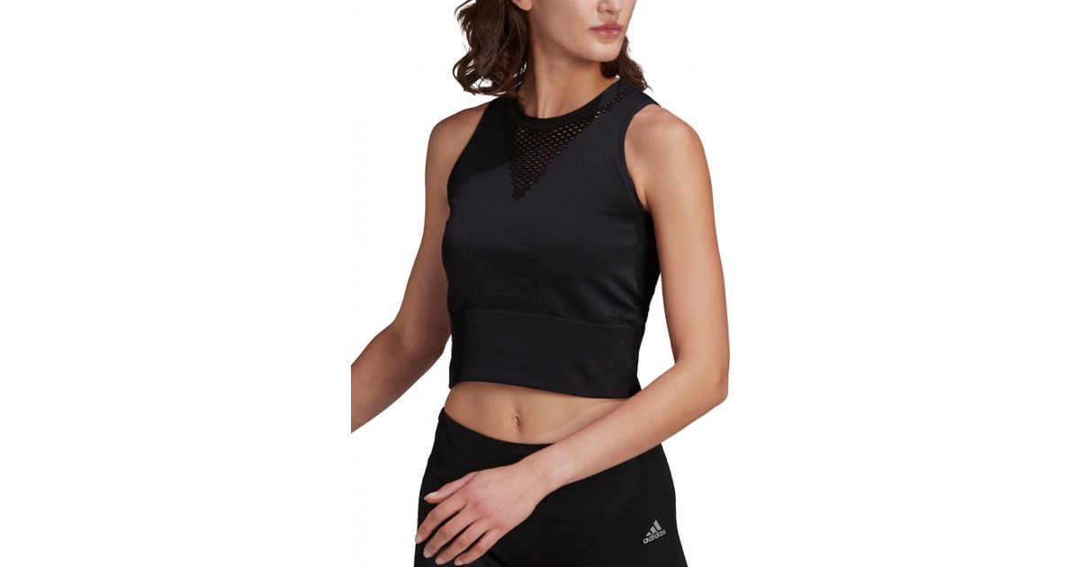 Run Fast AEROKNIT Crop Tank Top