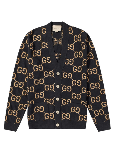 Sveter Gucci Jumbo GG Cardigan Čierna | 694758-XKCC5-1440