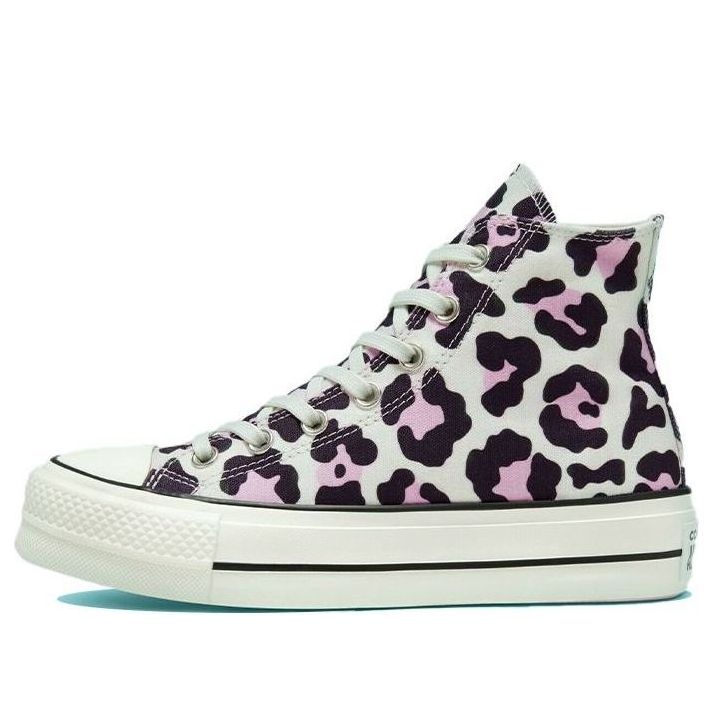 Tenisky a topánky Converse Chuck Taylor All Star Lift High Leopard Biela | 568002C, 0