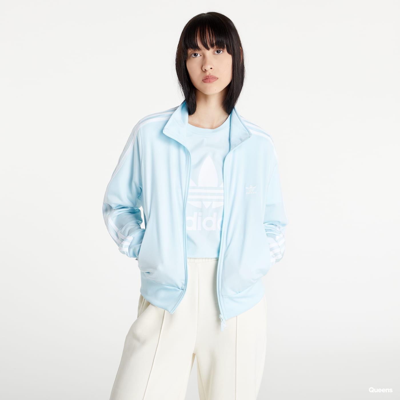 Bunda adidas Originals Firebird Track Top Modrá | HN5894, 0
