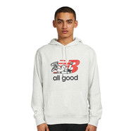 Mikina New Balance Athletics Seb Curi Hoodie Šedá | MT23552_SAH, 1