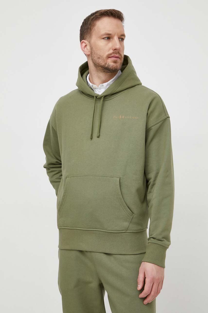 Logo-Print Hooded Sweatshirt