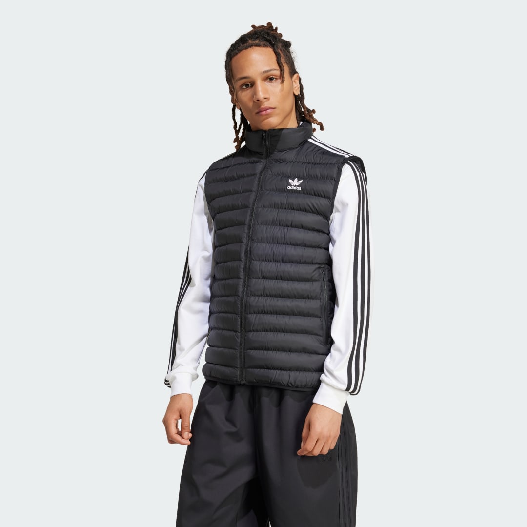 Vesta adidas Performance Essentials Padded Vest Čierna | IW3448, 0