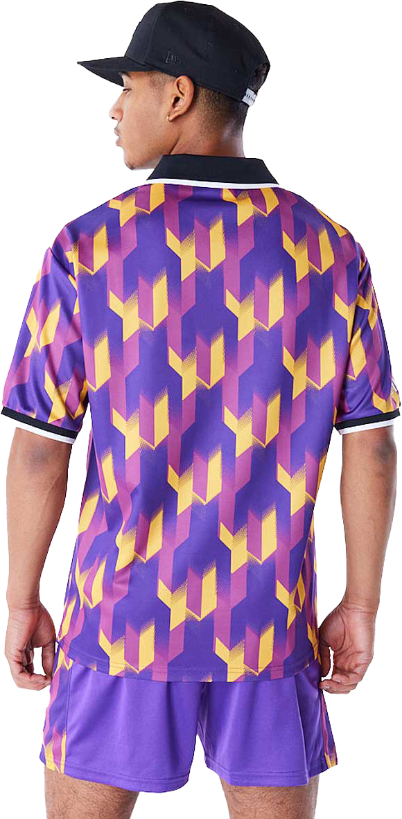 Dres New Era NBA LA Lakers Geometric Pattern Soccer Jersey Rôznofarebný | 60565029-60565029, 1