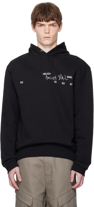 Mikina HELIOT EMIL Fulgens Hoodie Čierna | PREAW25_M_08_081_BLK01, 0