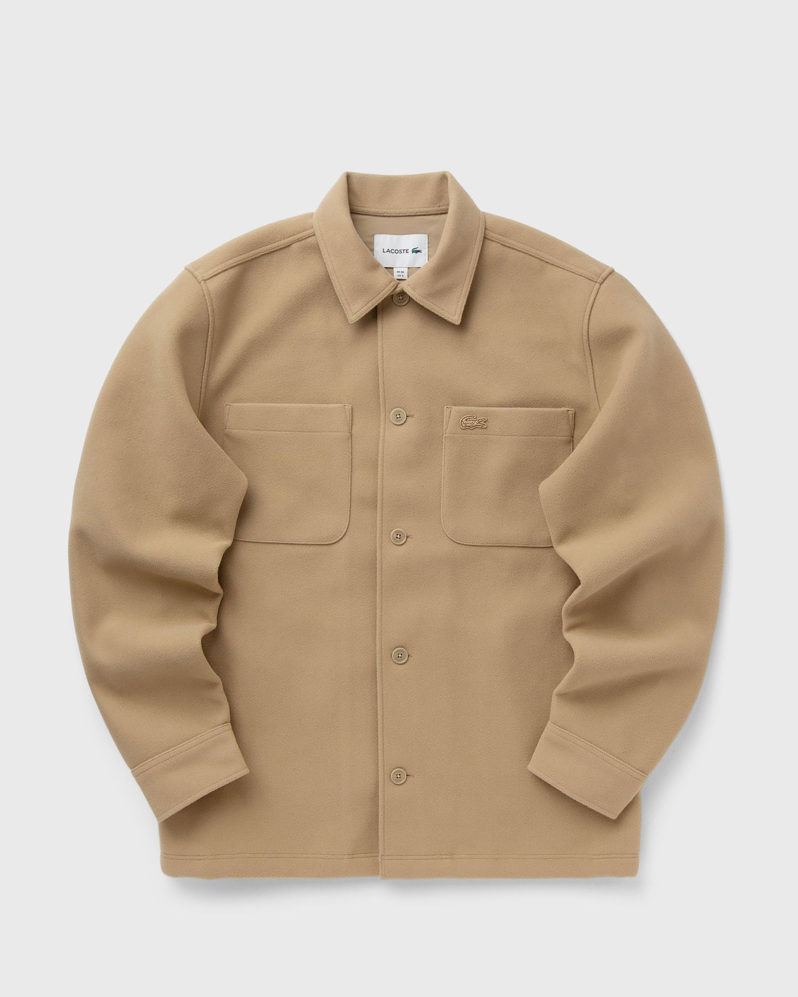 Beige Casual Overshirt