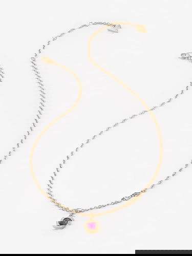 Náhrdelník GUESS "Color My Day” Necklace Metalická | JUBN02245JW, 0