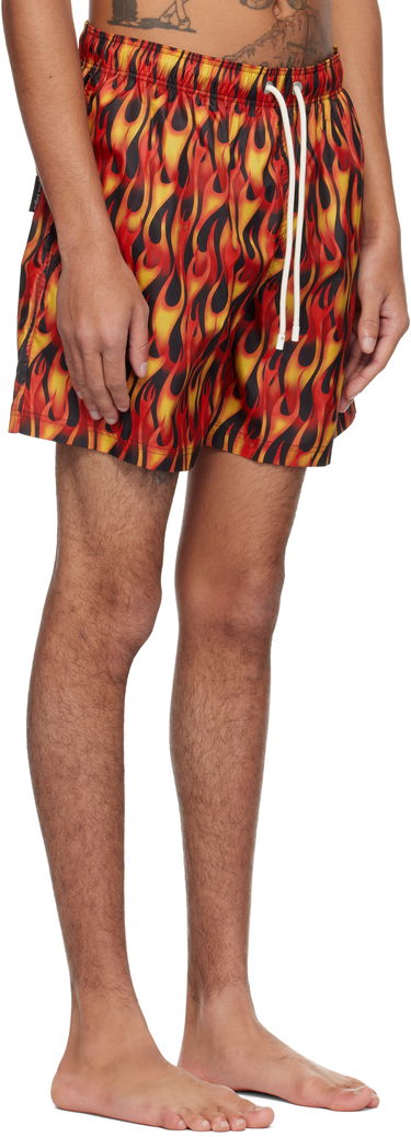 Plavky Palm Angels Palm Angels Flames Swim Shorts Rôznofarebný | PMFD012S25FAB0072518, 1