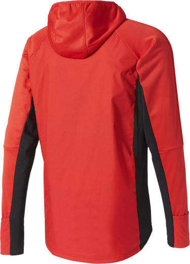 Mikina adidas Originals Training Hoodie Tiro 17 Warm Červená | bp8569, 1