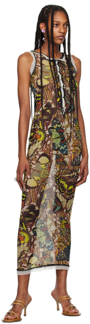 Šaty Jean Paul Gaultier 'The Butterfly' Maxi Dress Rôznofarebný | 24/25-F-RO092-T545-1090, 3