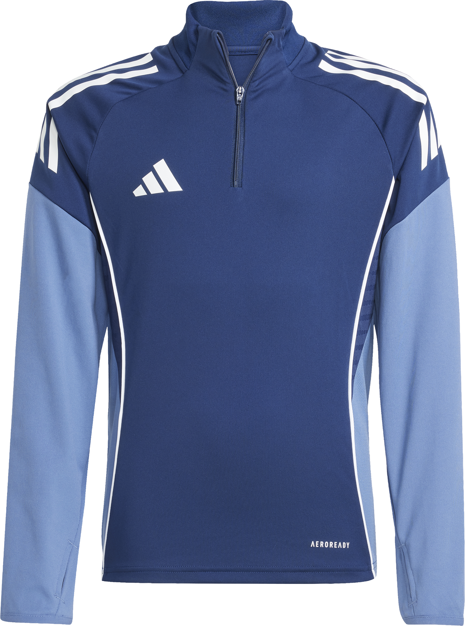 Mikina adidas Originals Adidas TIRO25C Training 1/4 Zip Top Modrá | ji6545, 0