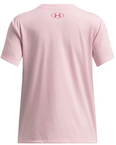 Tričko Under Armour Under Armour Bubble Wordmark Short Sleeve T-Shirt Ružová | 1389765-647, 1