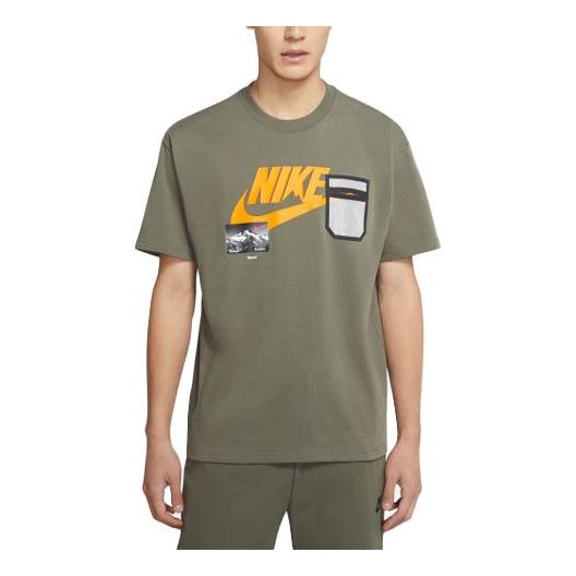 Tričko Nike Sportswear Logo T-Shirt Zelené | CZ4662-380