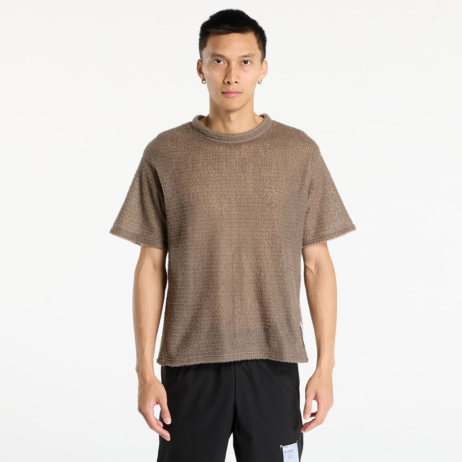 Tričko Satisfy Satisfy FuzzFleece AD T-Shirt Falcon Hnedá | 11066-91000, 0