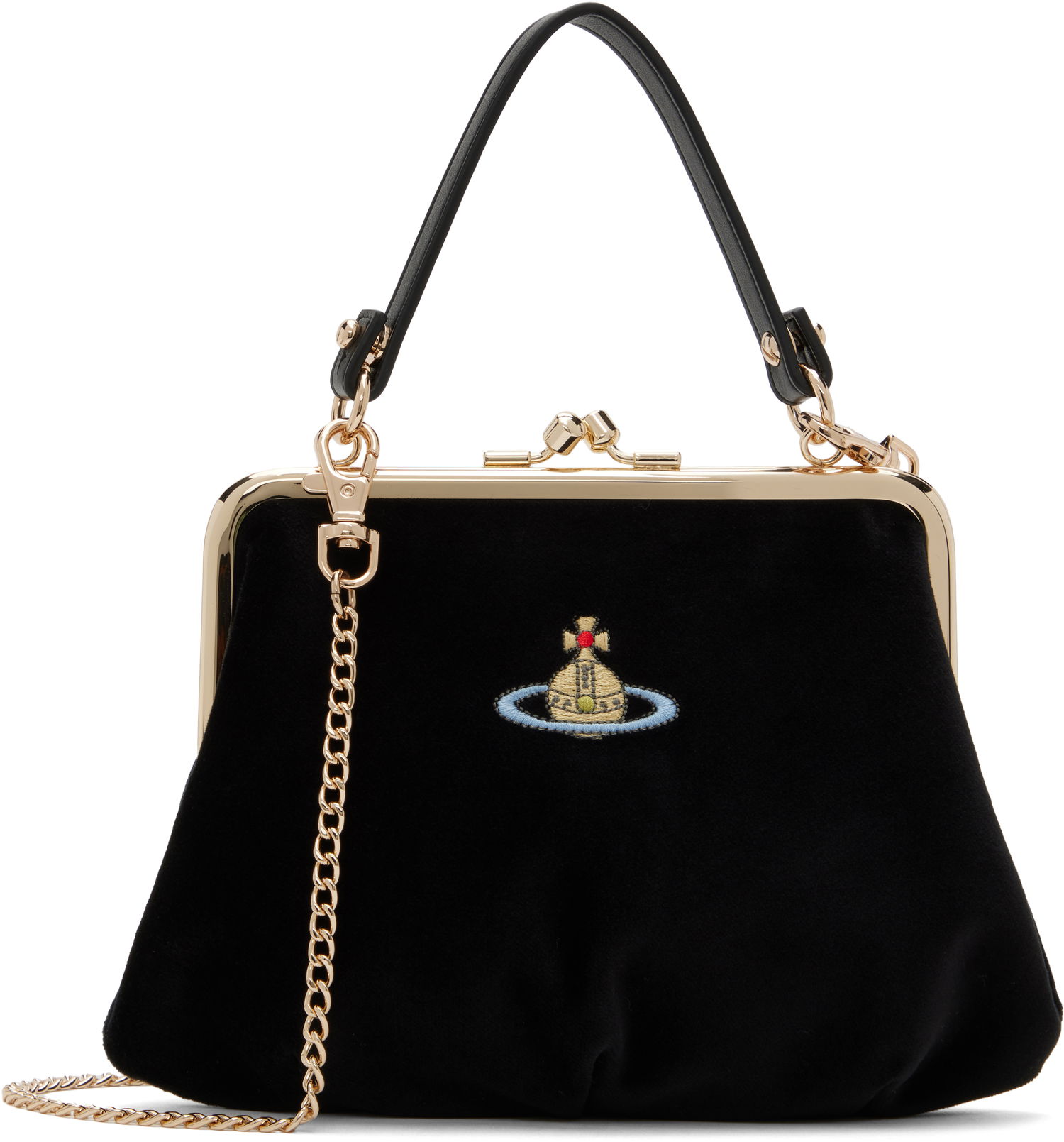 Kabelka Vivienne Westwood Granny Frame Bag Čierna | 4B01000BW-W00ZL-, 0