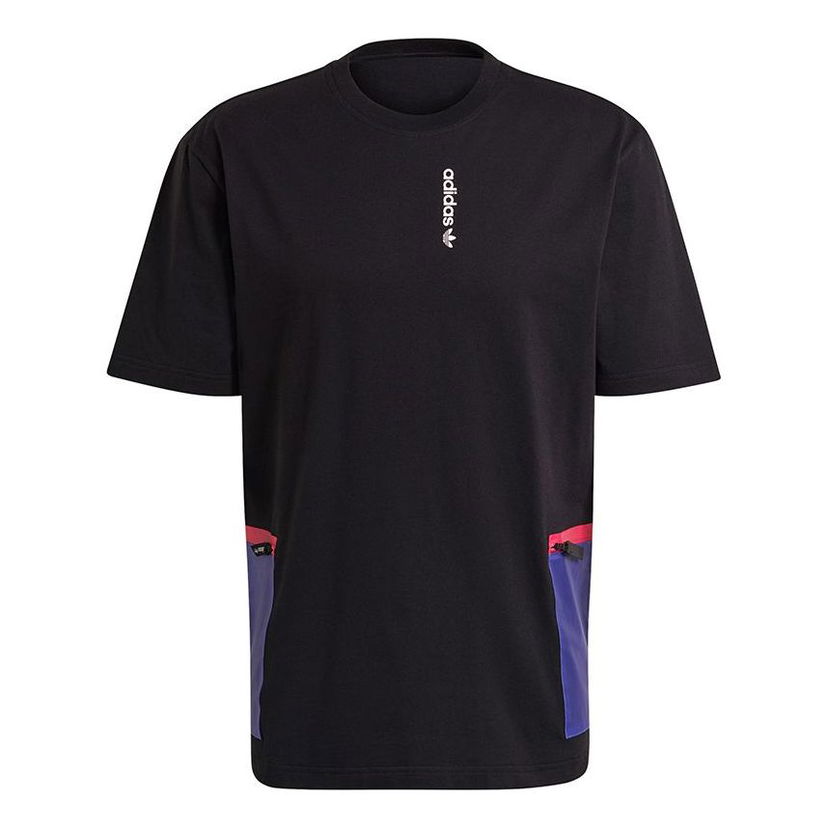 Tričko adidas Originals Sports Printed Short Sleeve T-Shirt Čierna | H09355