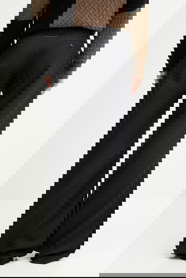 Nohavice Maison Margiela MM6 Maison Margiela Wide Leg Trousers Čierna | SH0KA0054.M35433.900, 2