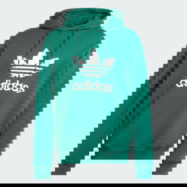 Mikina adidas Originals Adicolor Classics Trefoil Hoodie Zelené | IM9407, 4