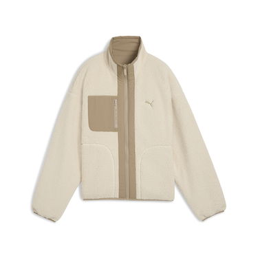 Prešívaná bunda Puma Reversible Hybrid Sherpa Jacket Béžová | 688386_87, 3