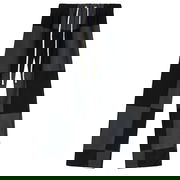 Patchwork Corduroy Relaxed Fit Pants with Drawstring Waist