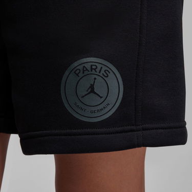 Šortky Jordan Jordan Paris Saint-Germain Wmns Fleece 7" Shorts Black - Women - Shorts Jordan Čierna | DZ3269-010, 4