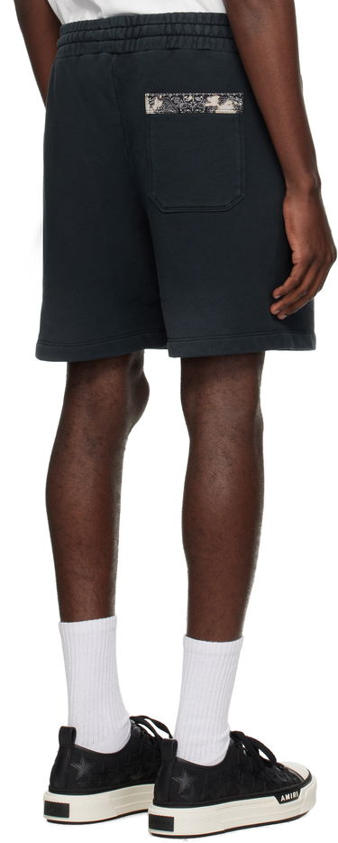 Šortky AMIRI AMIRI Bleach Bandana Shorts Čierna | AMJYSH1044, 2