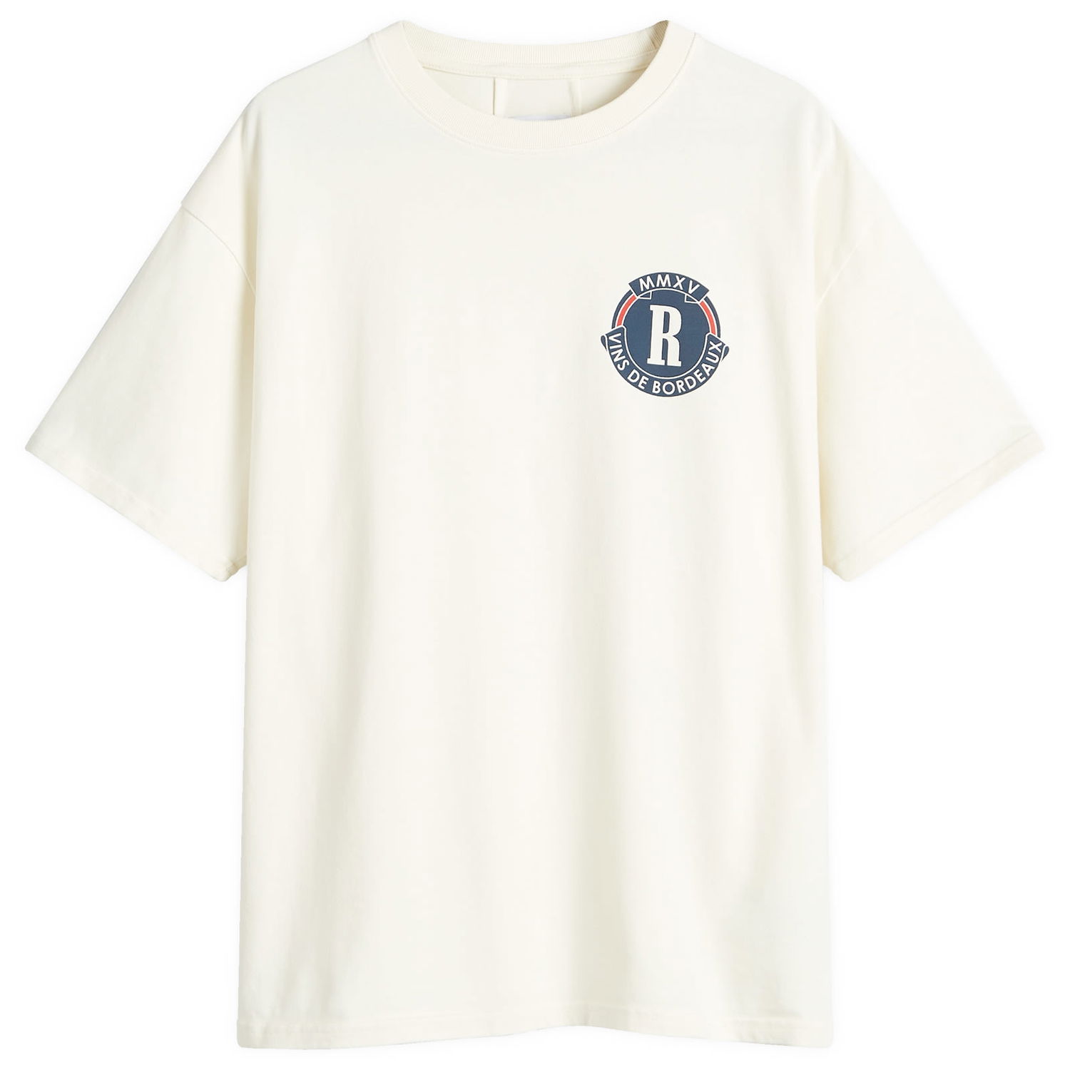 Tričko Rhude Wine T-Shirt Vintage Large Biela | RHFW24TT100120241, 0