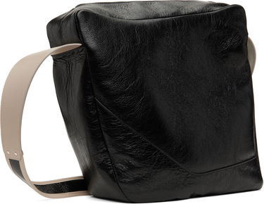 Taška cez rameno KIKO KOSTADINOV Kiko Kostadinov Deultum Leather Messenger Bag Čierna | KKSS25BG01-153, 2
