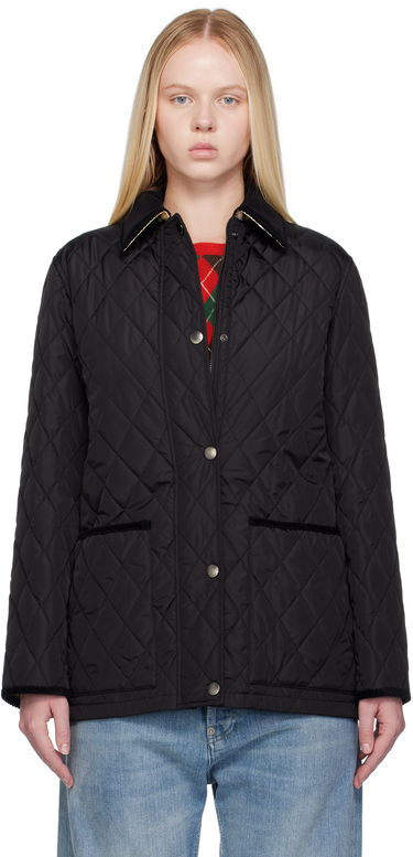Bunda Burberry Burberry Broadway Quilted Jacket Čierna | 8113824, 0