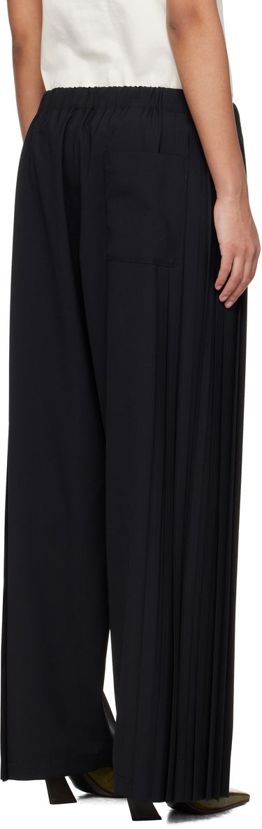 Nohavice UNDERCOVER UNDERCOVER Pleated Trousers Čierna | UP1E1501, 2
