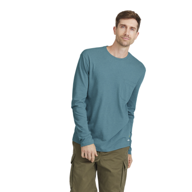 Dres Allbirds Merino Long Sleeve Tee Tyrkysová | A11200M, 0