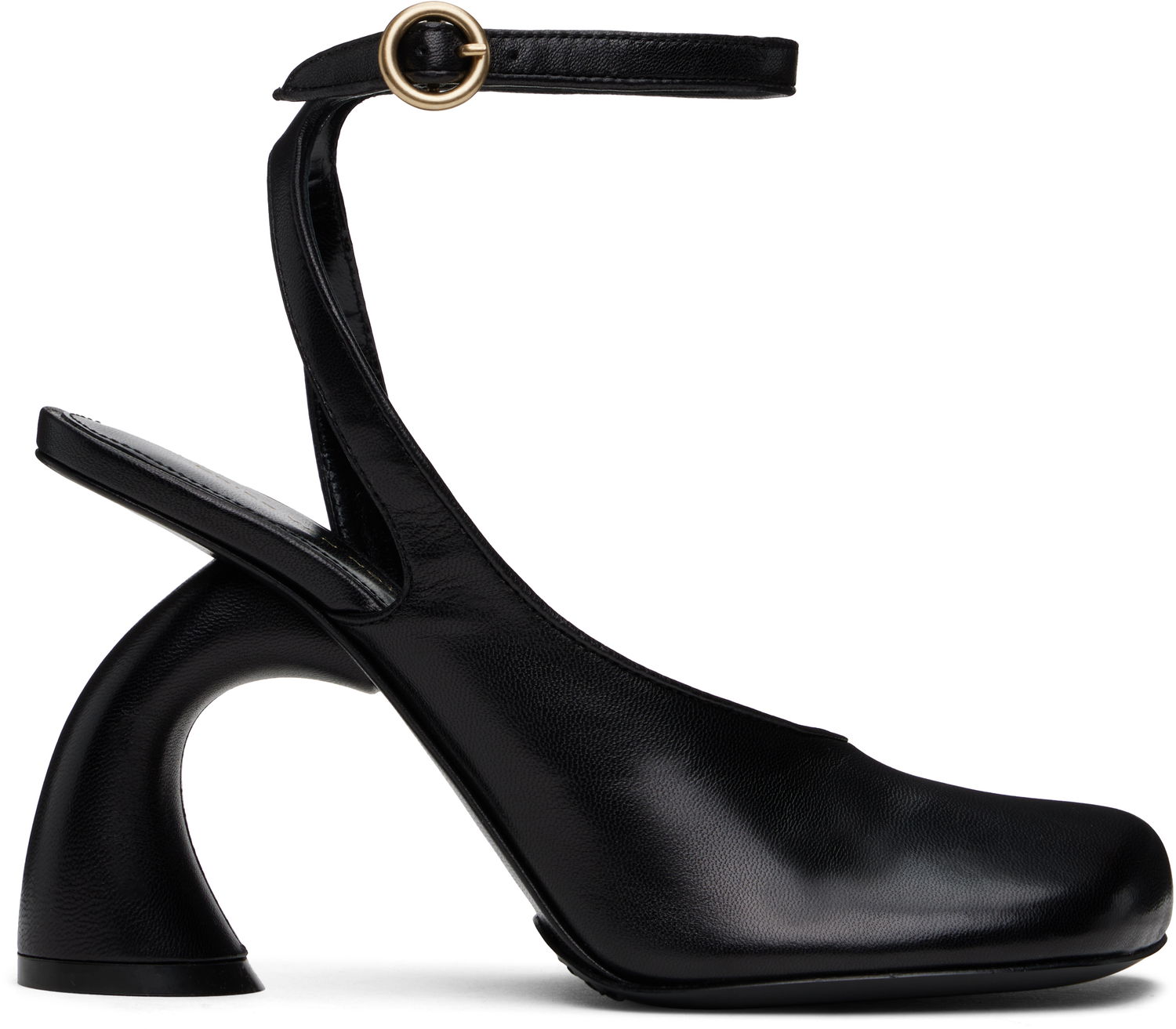 Tenisky a topánky Dries Van Noten Dries Van Noten Asymmetric Slingback Heels Čierna | WS251-676-150, 0