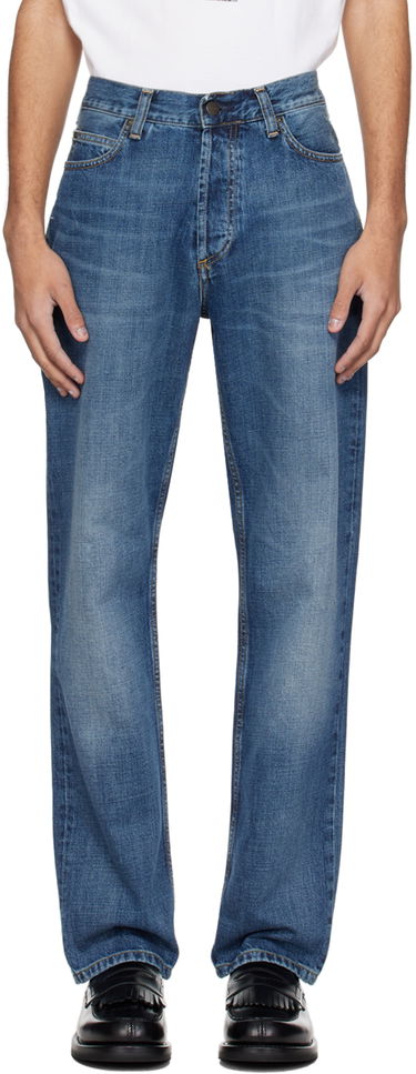 Džínsy Carhartt WIP Marlow Relaxed-Fit Jeans Modrá | I023029, 0