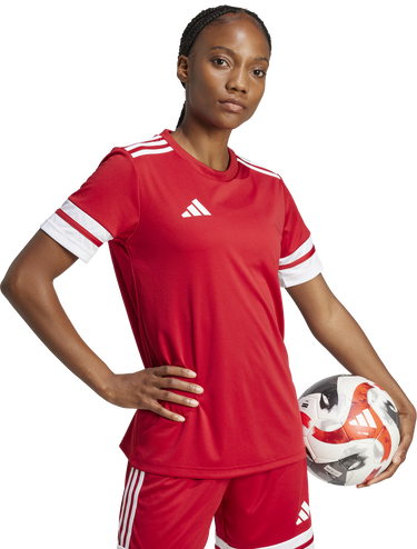 Tričko adidas Originals Adidas Squadra 25 Jersey T-Shirt Červená | ji9985, 4