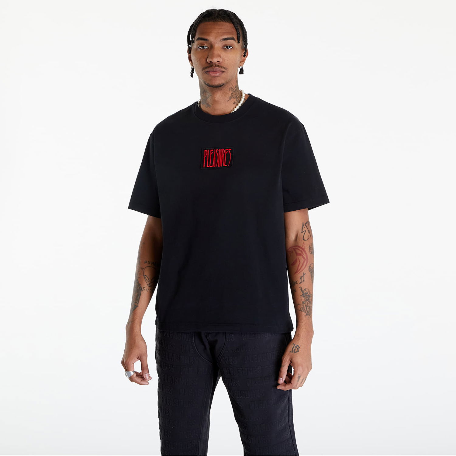 Tričko Pleasures Appreciation Heavyweight T-Shirt Čierna | P24SP043 BLACK, 0