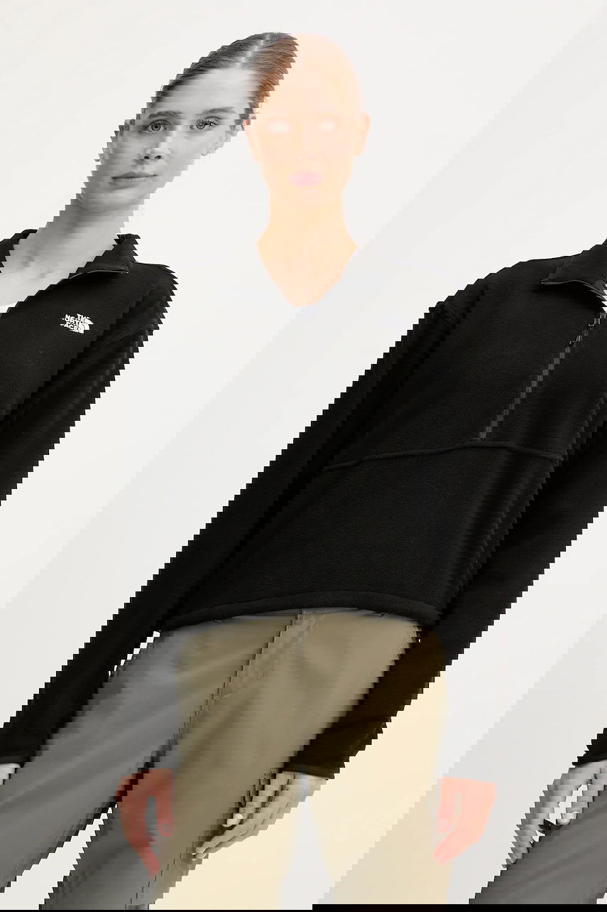 Mikina The North Face Quarter-Zip Fleece Pullover Čierna | NF0A8D2CJK31, 0