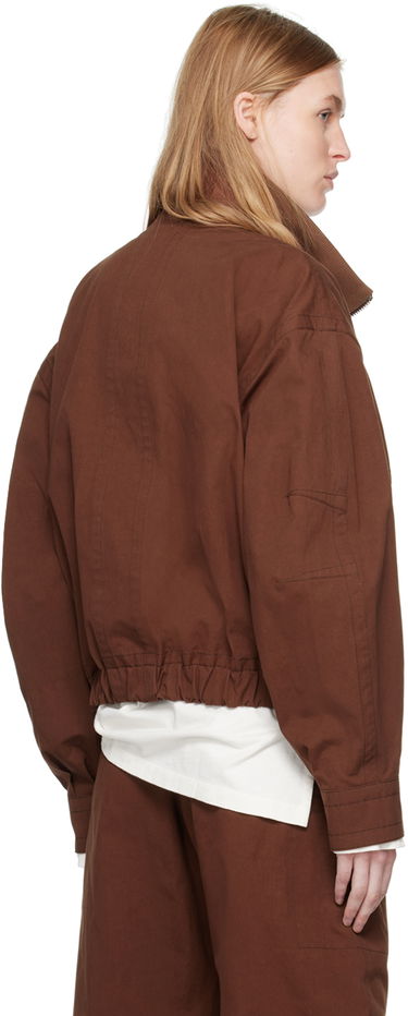 Bomber bunda LEMAIRE Lemaire Layered Jacket Hnedá | OW1065 LF1220, 2