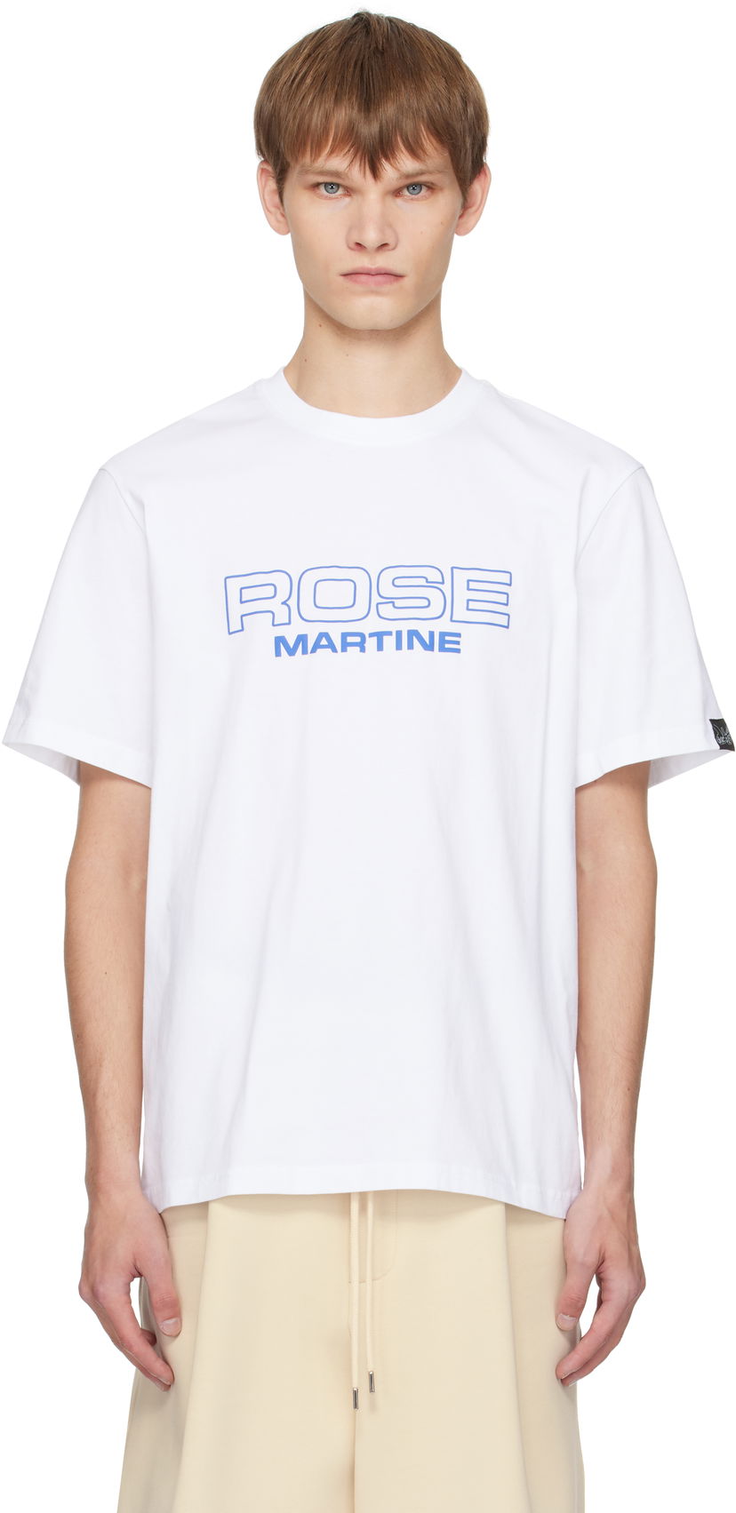 Tričko Martine Rose Martine Rose Classic T-Shirt Biela | 603JE01000CW