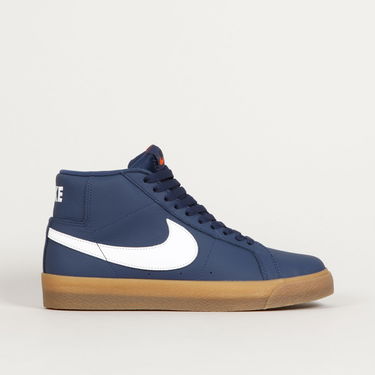 Tenisky a topánky Nike SB Blazer Mid ISO Navy White Gum Navy | FJ1680-400, 0