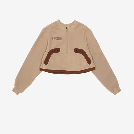 Mikina Nike Pullover Crew x Travis Scott W Béžová | DM1287-247, 1