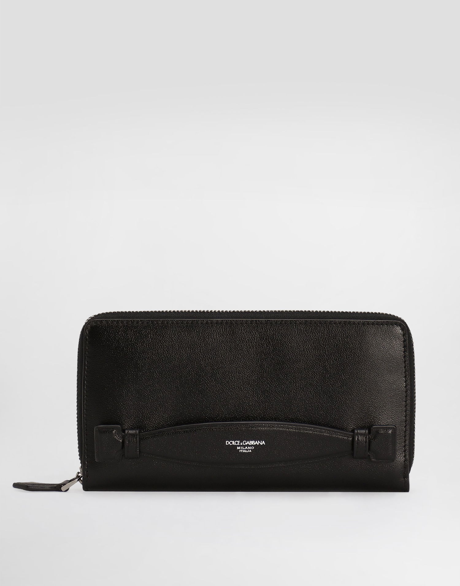 Peňaženka Dolce & Gabbana Dolce & Gabbana Calfskin Zip-Around Wallet Čierna | BP1672AV95680999, 0