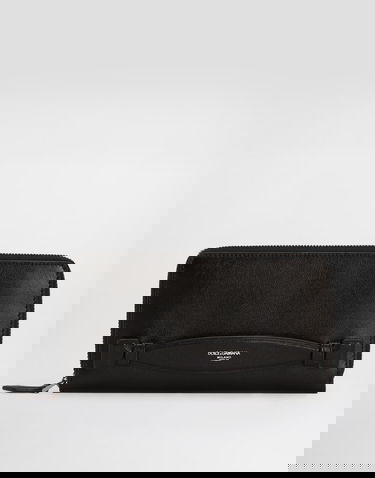 Peňaženka Dolce & Gabbana Dolce & Gabbana Calfskin Zip-Around Wallet Čierna | BP1672AV95680999, 0