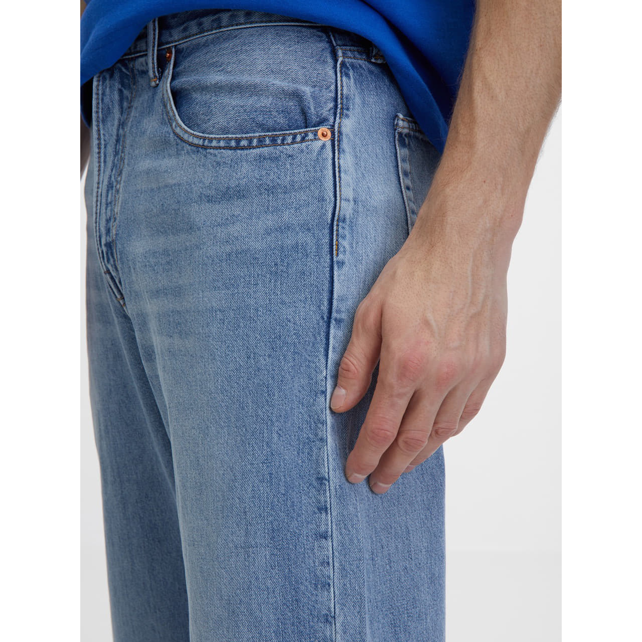 Džínsy GAP Denim Pants Loose Light Wash Modrá | 543848-00, 1