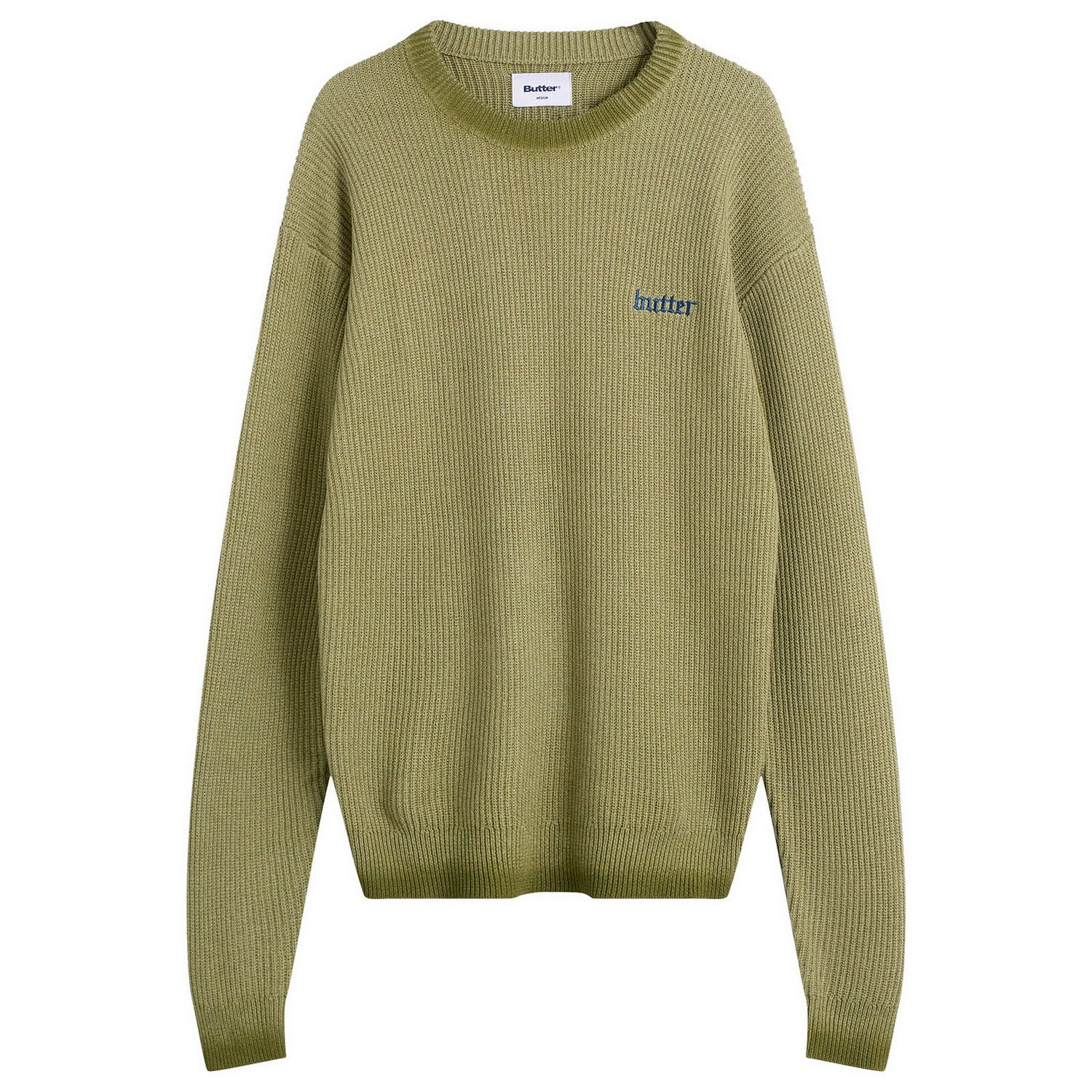 Sveter Butter Goods Fade Knit Sweater Zelené | BG254301-ALG, 1