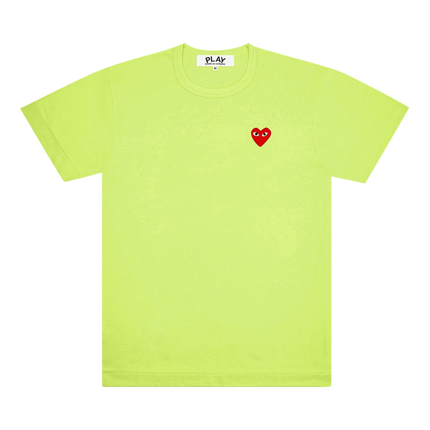 Tričko Comme des Garçons PLAY Emblem T-Shirt Zelené | AZ T271 051 2, 0