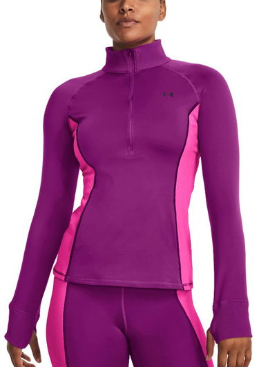 Oblečenie Under Armour Train CW 1/2 Zip Fialová | 1379886-573, 0