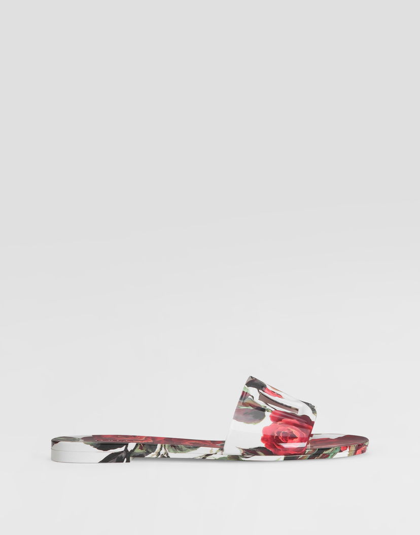 Doplnky Dolce & Gabbana Dolce & Gabbana Floral Print Rubber Slides Rôznofarebný | CW2215A6L05HA5KQ